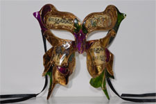 Mardi Gras Mask - Italian Butterfly - Style 1