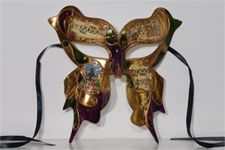 Mardi Gras Mask - Italian Butterfly - Style 3