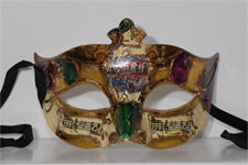 Mardi Gras Mask - Italiano Mask - Style 3