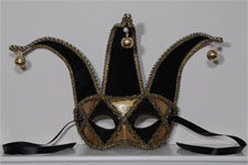 Venetian Mask - Fancy Jester