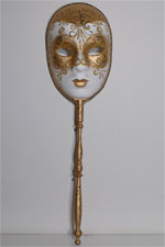 Venetian Mask - Opera Ball - Gold