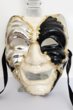 Venetian Mask - Commedia Americana - Comedy - Style 4