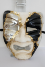 Venetian Mask - Commedia Americana - Tragedy - Style 4