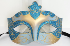 Venetian Mask - Party Princess - Light Blue