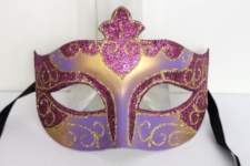 Venetian Mask - Party Princess - Purple