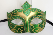 Venetian Mask - Party Princess - Green