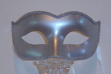 Venetian Mask - Semplice - Silver