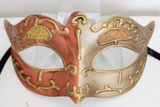 Venetian Mask - Venetian Party - Orange