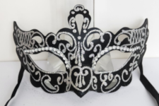 Venetian Mask - Parisian Nights - Silver