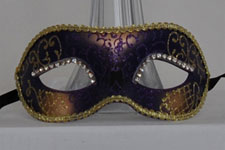 Venetian Mask - Victorian Debutante - Purple