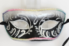 Venetian Mask - Gala Party Mask - Black