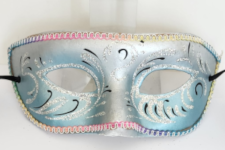 Venetian Mask - Gala Party Mask - Blue