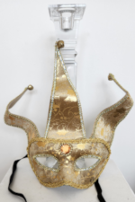 Venetian Mask - Party Jester - Gold