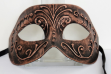 Venetian Mask - English Prince - Copper