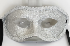 Halloween Mask - Silver Moon